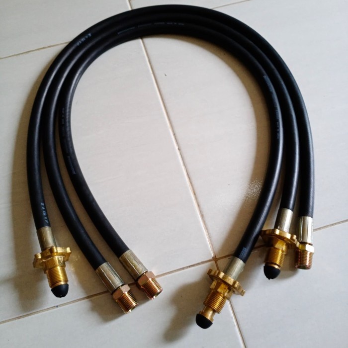 selang pigtail 120cm , tabung gas 50kg