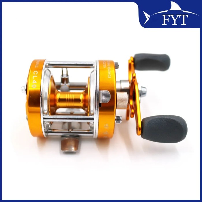 New MingYang CL40 Baitcasting Fishing Reel 310g 5.2:1 Left/Right Hand