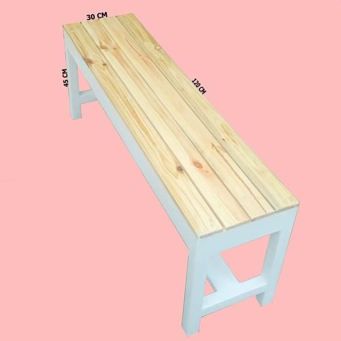 bangku panjang/bangku bakso/bangku cafe/bangku kayu jati belanda murah