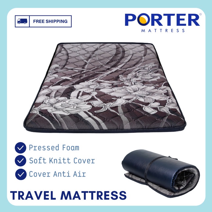 Travel Mattress / Kasur Gulung Rebounded Foam PORTER