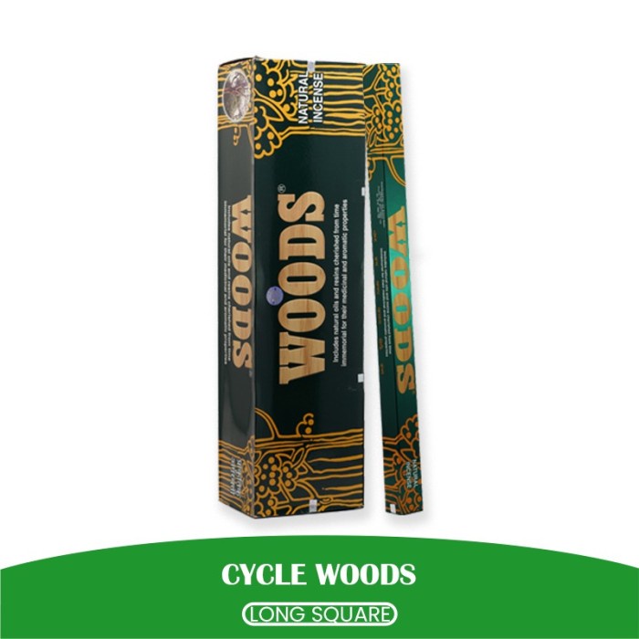 Dupa India (Aromaterapi) Long Square - Woods