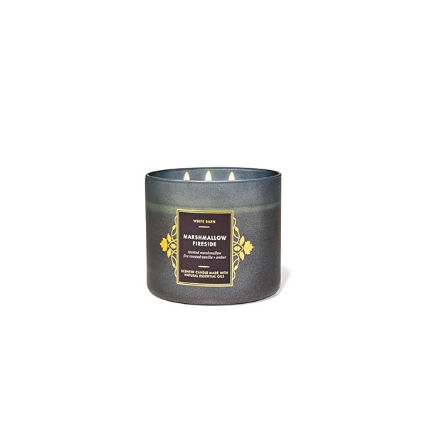 Bath & Body Works Scented Candle : Marshmallow Fireside