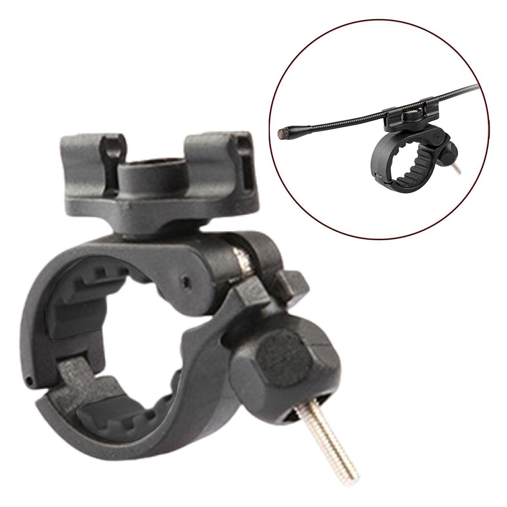 Instrument Microphone Stand Flute Clip Condenser Microphone Clip Stand Fixing Clip Mic Stand For
