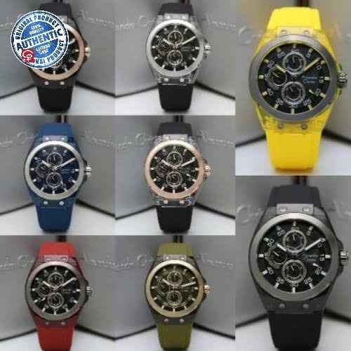 Diskon Tali Karet Jam Tangan Alexandre Christie Original Ac6546 Rubber Band