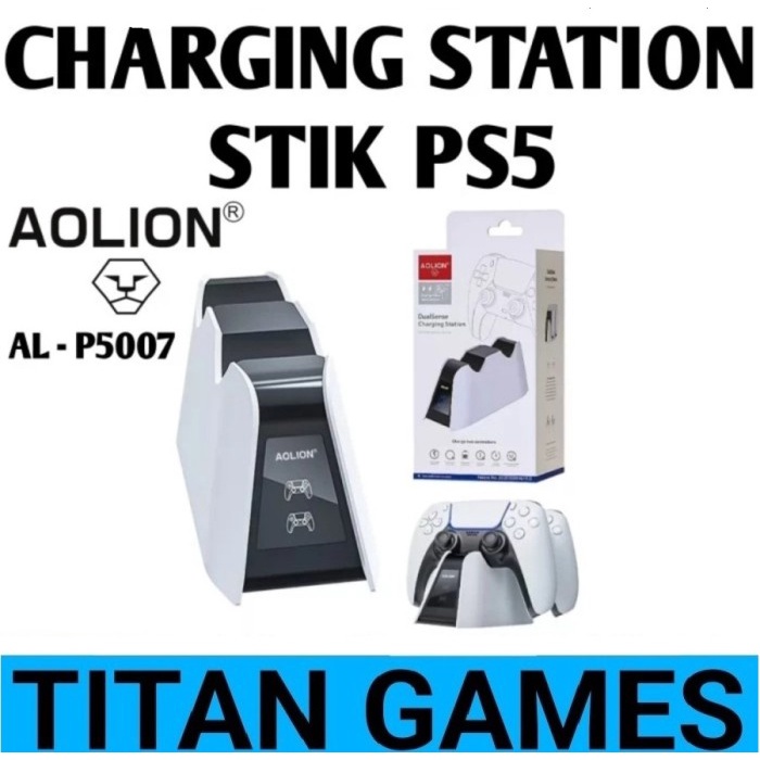 TERBARU CHARGING STATION DUALSENSE PS5 STIK CHARGING DOCK STIK PS5 READY