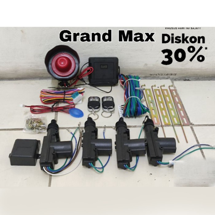 Alarm Central Lock Mobil Grand Max - Paket Gran