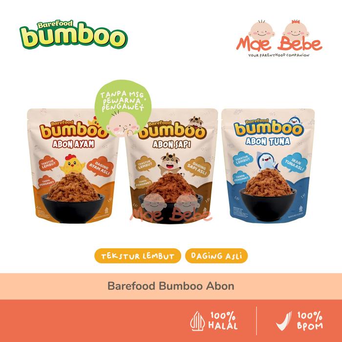 

Barefood Bumboo Abon Daging Topping Protein MPASI Anak Non MSG Tanpa Pengawet