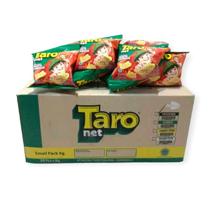 

1 Dus Ciki Taro Renceng 8 gram (Isi 6 Renceng) Camilan Snack Food Manis Cemilan Pedas Keripik