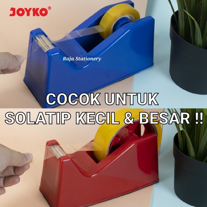 

New Joyko Tape Dispenser Tempat Alat Potong Solatip Isolasi Selotip TD-103