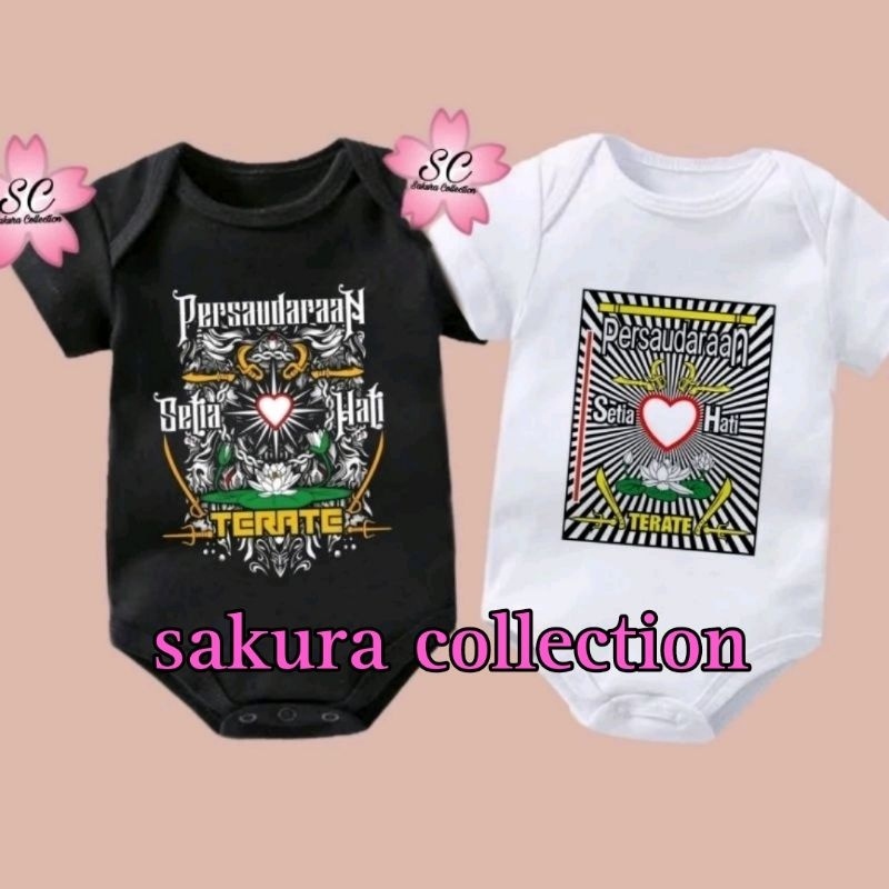 BAJU BAYI JUMPER BABY PSHT PERSAUDARAAN SETIA HATI TERATE 1922 ANAK SILAT KARATE JUMPER BAYI PSHT