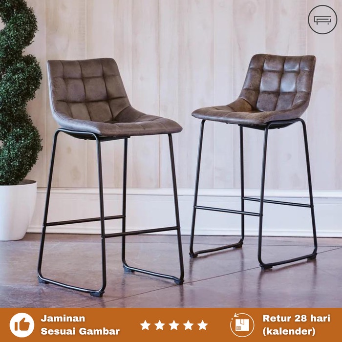 Kursi Bar Besi - Barstool Cafe - Kursi Bar Cafe Modern Vintage