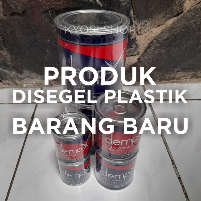 

LEM PEREKAT EXTREME SERBAGUNA DEMP-X DEMPX 500GR BASAH DALAM AIR