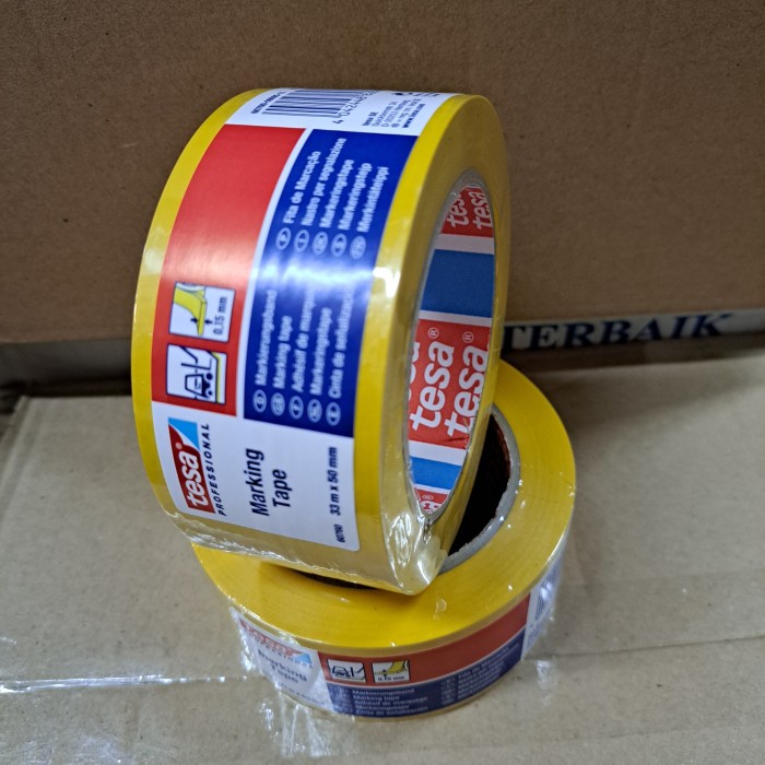 

TESA FLOOR MARKING TAPE YELLOW 50MM X 36YRD