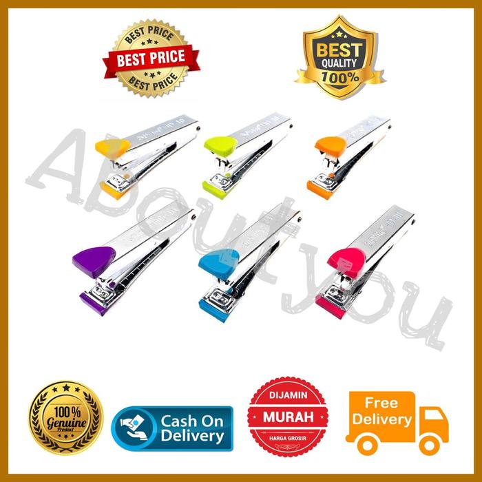 

12 PCS STAPLES / STAPLER KERTAS WARNA WARNI BERKUALITAS NO HD10 ABOUTYOU STATIONERY BINDER