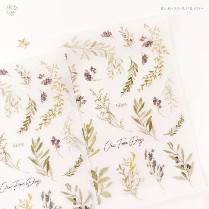 

BLINKS OF LIFE TRANSFER STICKER 01