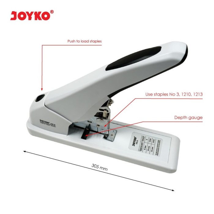 

HEAVY DUTY STAPLER STEPLER HEAVY DUTY JOYKO HS-6 POWER SAVE