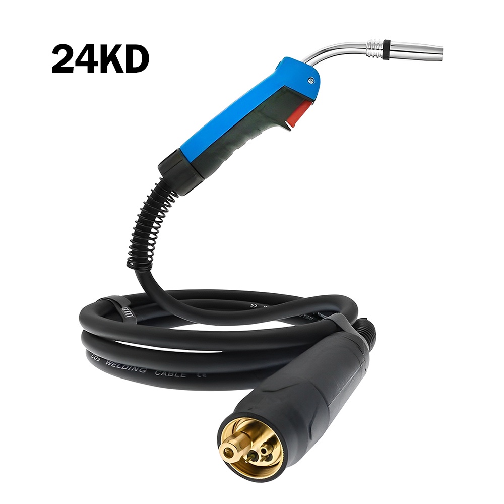 24Kd Co2 Torch Mig Welding Torch Mig Binzel Welder Gun 250A 2.7M Air-Cooled Euro Type Welding Torch