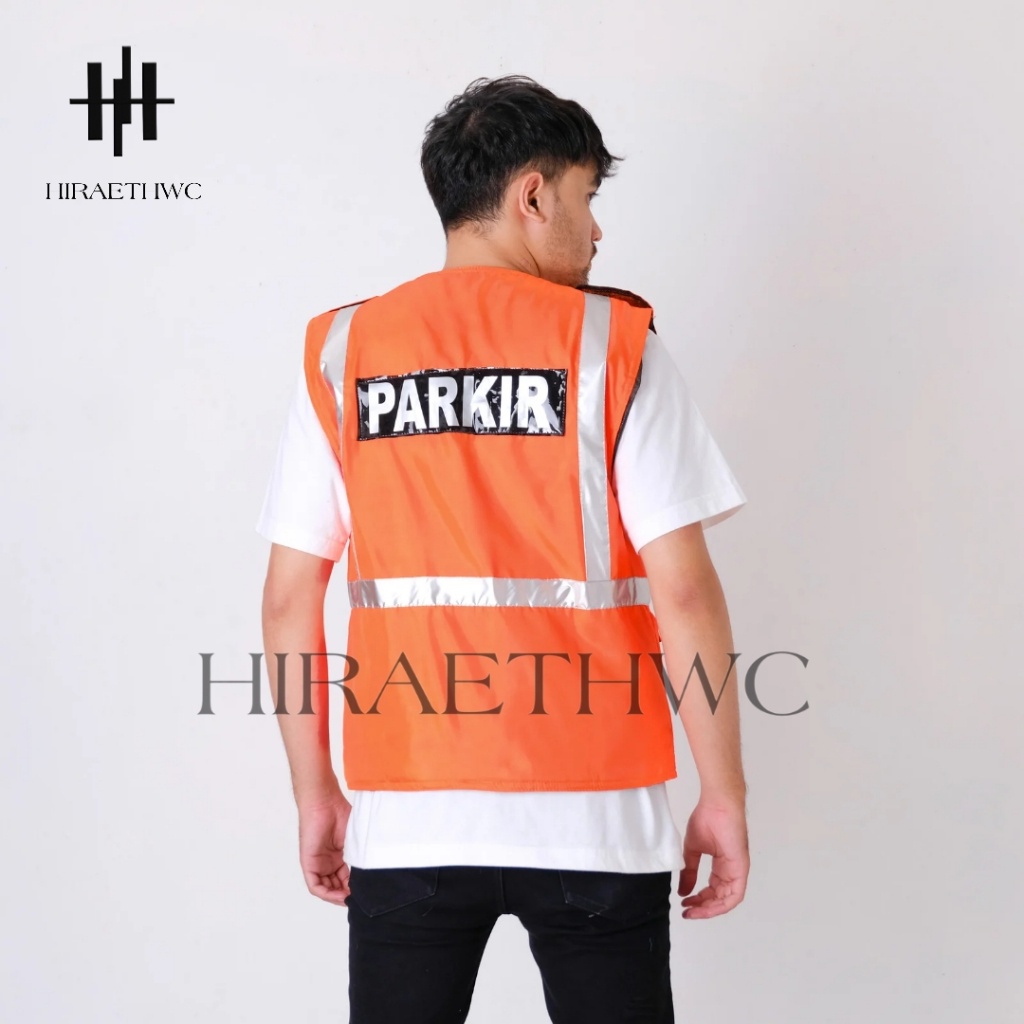 Rompi parkir/Rompi Petugas Parkir/Rompi Parkir Orange/Rompi Lapangan/RompiOrange