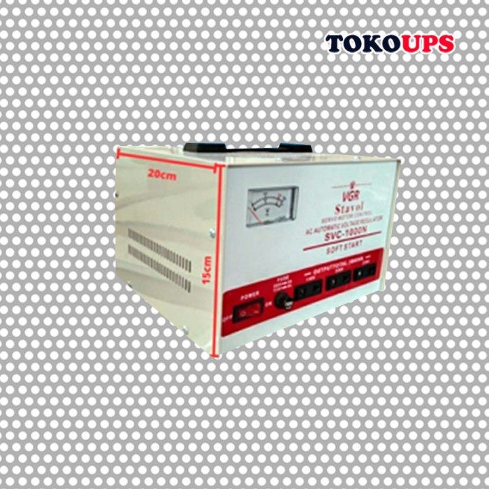 Ready Stabilizer VGR SVC 1000VA SVC1000N VGR 1000 N Kumparan Tembaga