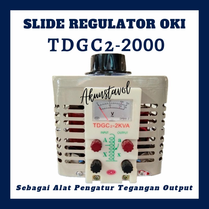 Ready Slide Regulator OKI TDGC2-2000 - Slide Regulator 2000 VA