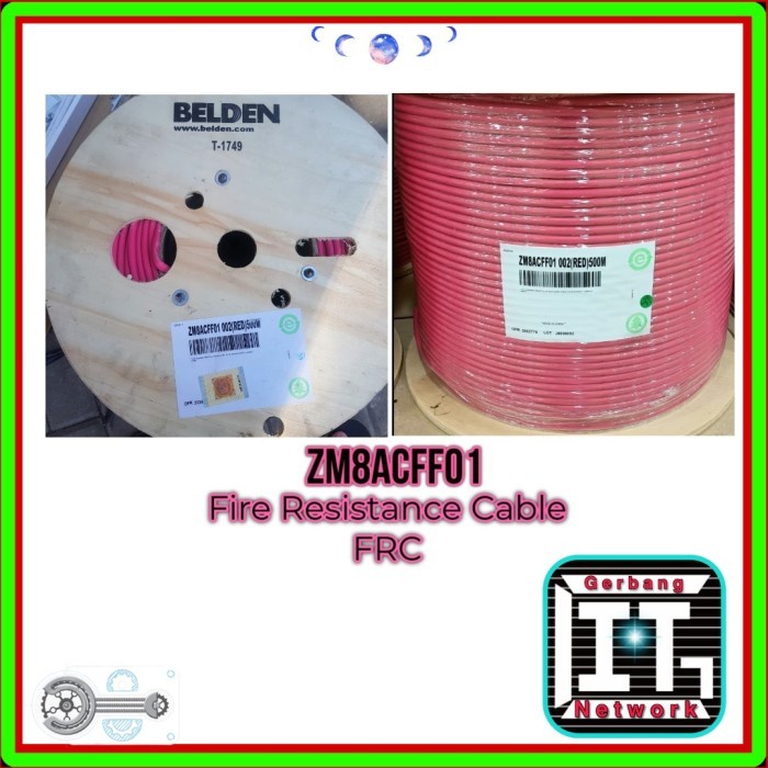 Ready Belden FRC 18awg 1pair ZM8ACFF01 Fire Resistance Cable