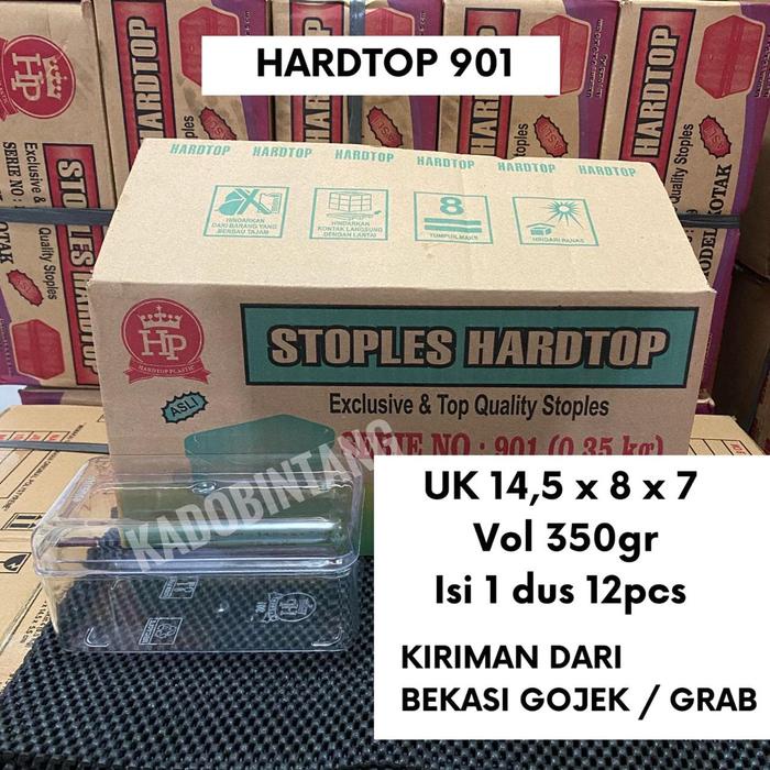 Toples Kue Kering Nastar Dessert Kotak Persegi Panjang Hardtop 901