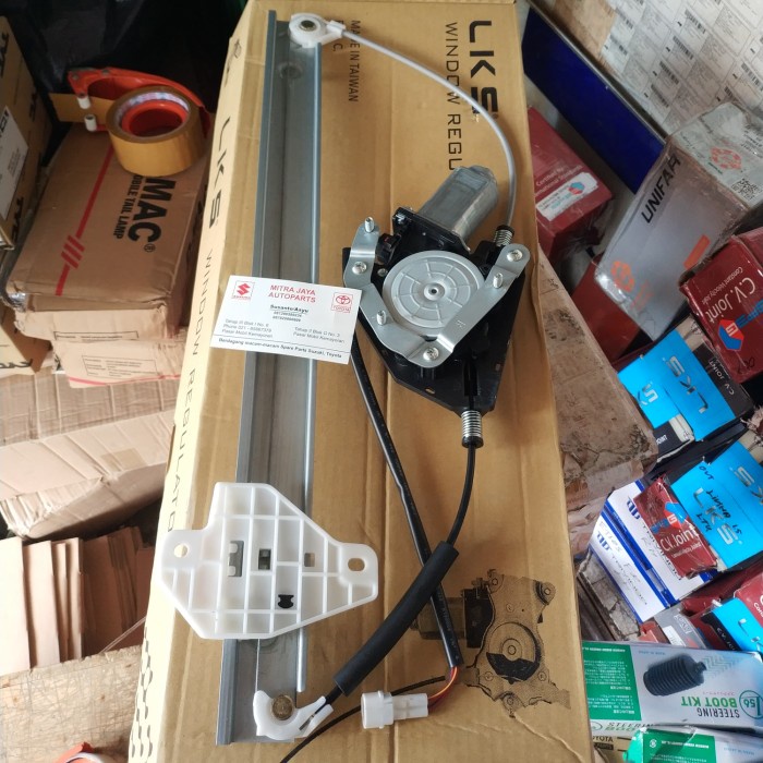 Regulator Kaca Power Window Depan Suzuki Sx4 X-Over Neo Baleno