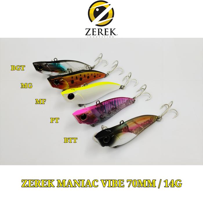 Ready UMPAN ZEREK MANIAC VIBE 70MM/14G