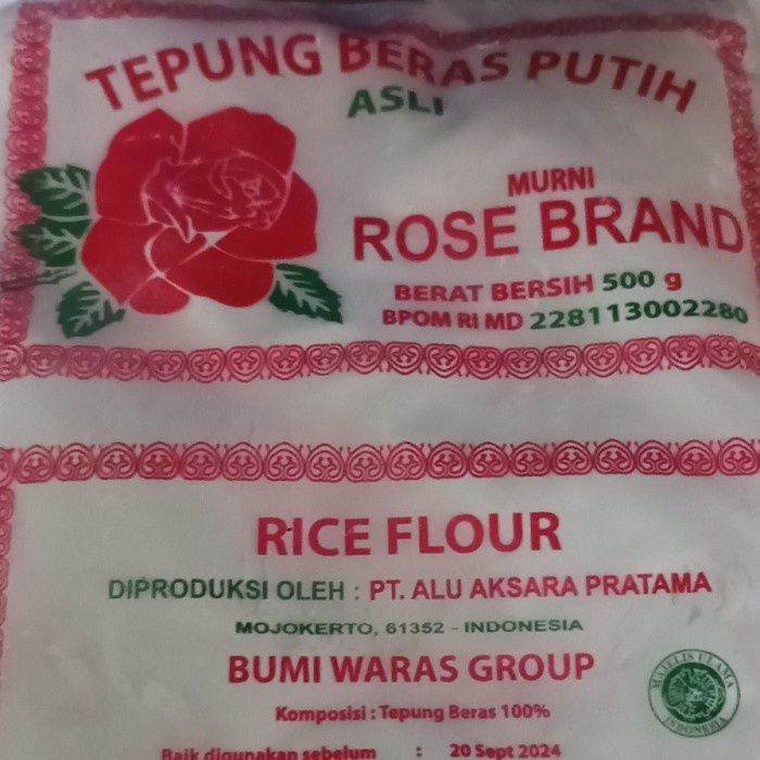 

Terlaris Tepung Beras Rose Brand