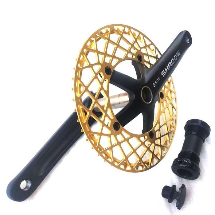 CRANK SET SYTE SHADOW SPIDER HOLLOWTECH 2 + BB HT2