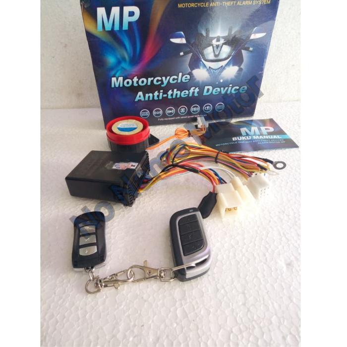 TERLARIS! Alarm Motor MP One Way Original Anti Maling Alarm Motor Karbu Injeksi
