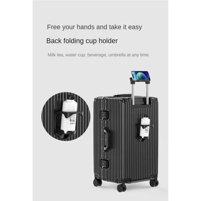 Fastclik Jackman 1931 Koper 26 Inch Aluminium Alloy Tsa Lock Anti Maling Pecah