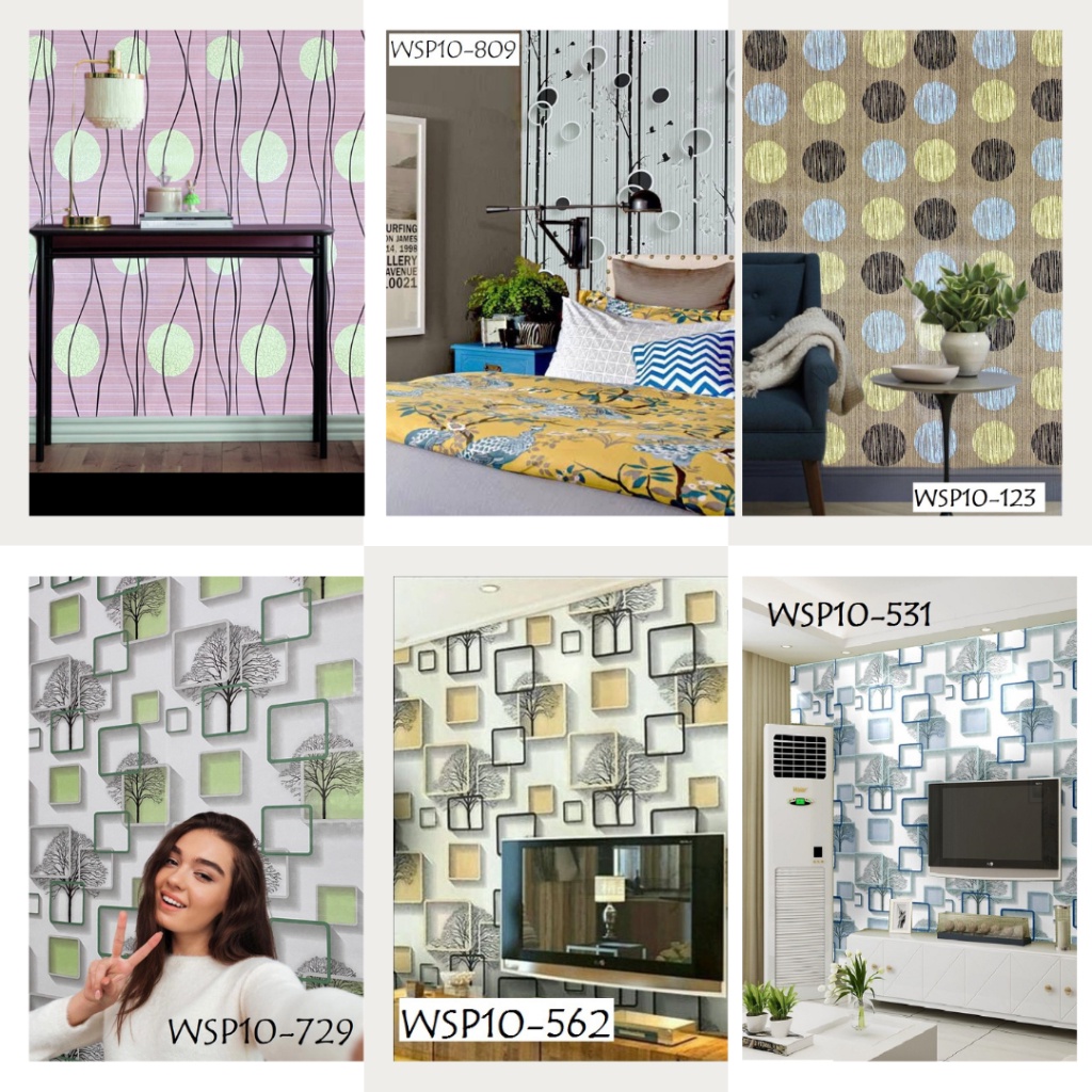 Wallpaper Dinding Outdoor Aesthetic Murah Custom Hitam Polos 3d D2A1 Kamar Peredam Suara Industrial 