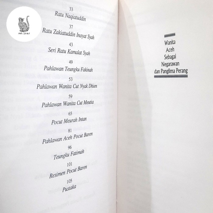 Sale Terbatas Wanita Aceh Sebagai Negarawan Dan Panglima Perang A. Hasjmy Penerbit Bulan Bintang