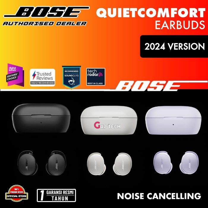 Bose QuietComfort Earbuds (2024) ANC Noise Cancelling True Wireless Earbuds TWS