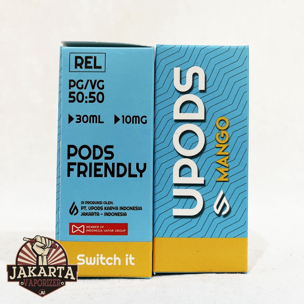 [SALT] UPODS MANGO FREEZE 30ML 10MG BY UPODS JUICE CARTEL LIQUID SALT