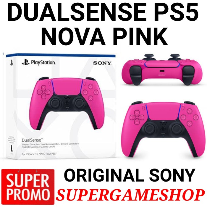 BARU PS5 STIK DUALSENSE WIRELESS CONTROLLER STIK PS5 DUALSENSE ORIGINAL PACKING AMAN