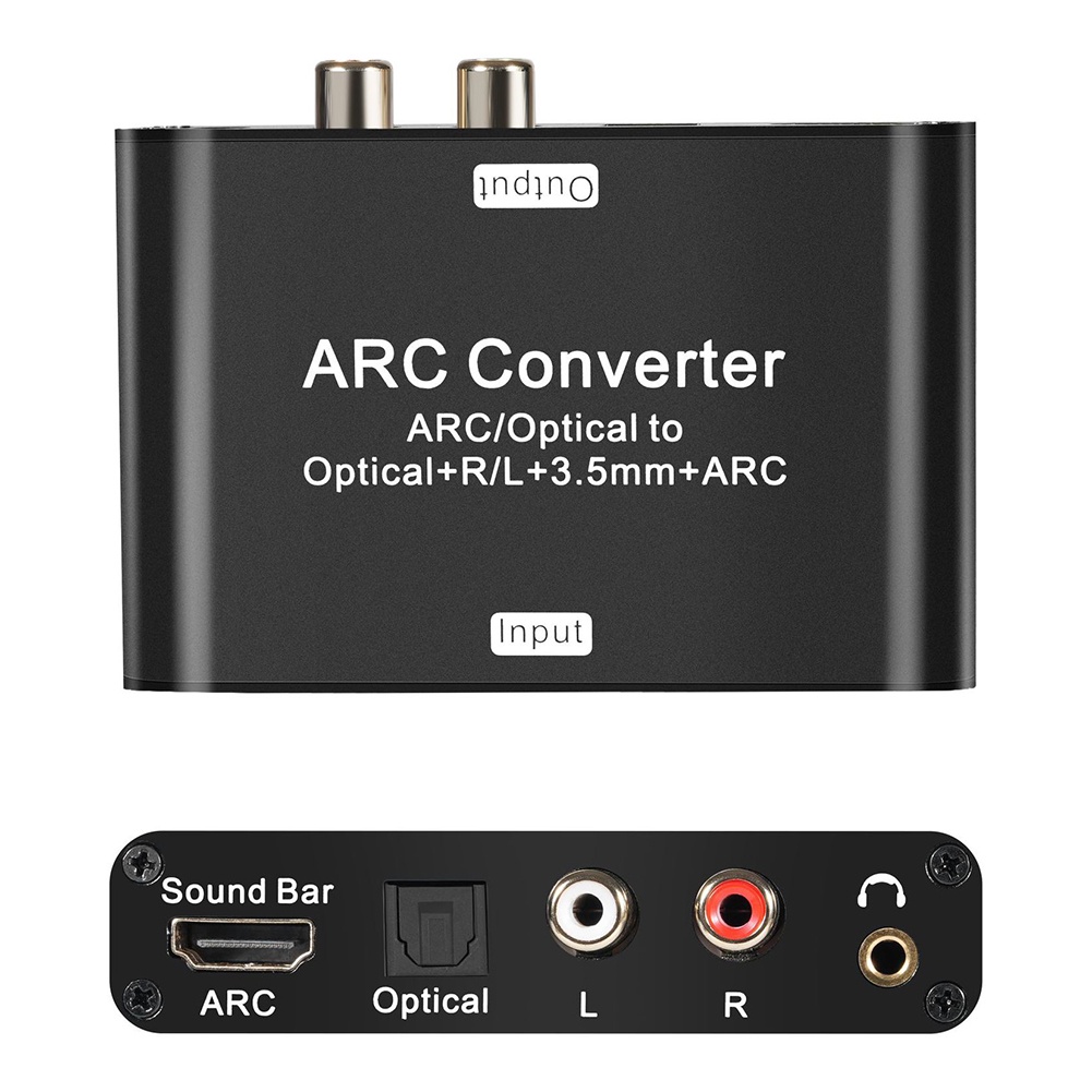 192Khz ARC Audio Extractor HDMI-Compatible ARC Return Extractor Digital To Analog Audio Converter Au