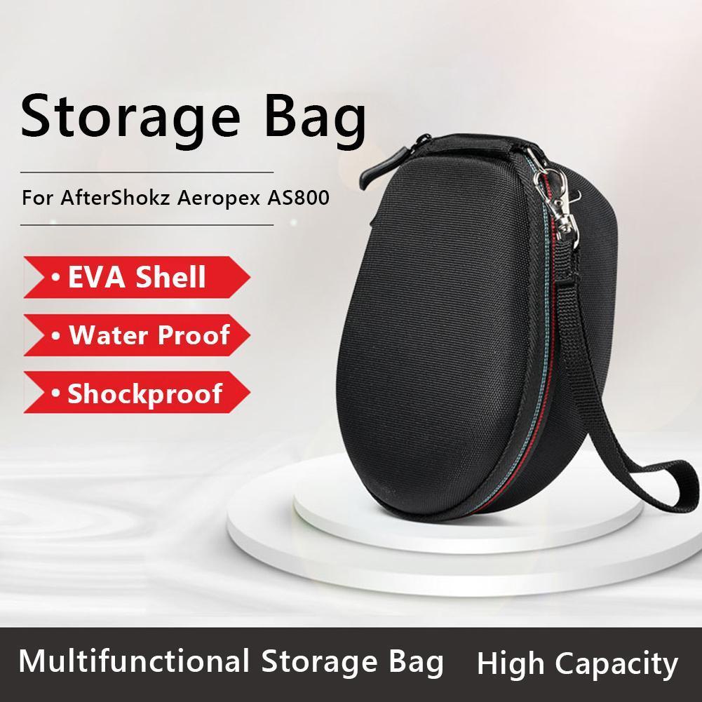 Headphone Earbud Organizer EVA Shell Headset Carrying Pouch Shockproof Waterproof for AfterShokz Aer