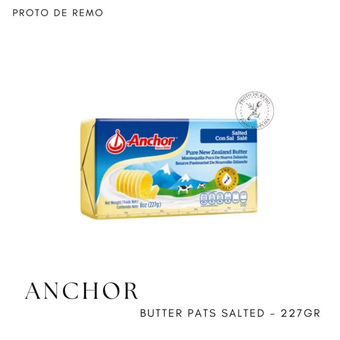 

Butter Salted Mentega Asin Anchor 200GR