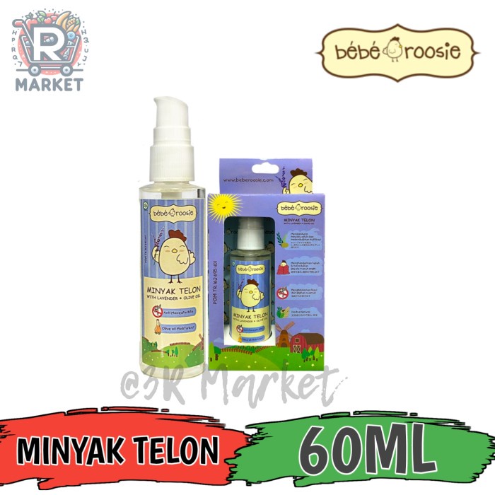 

Bebe Roosie Minyak Telon With Lavender + Olive Oil Cream Anti Nyamuk
