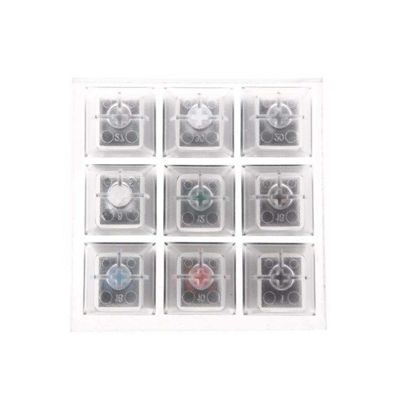 L1ED Keyboard Tester Mechanical Keyboard Tester 9 Switches for Cherry MX