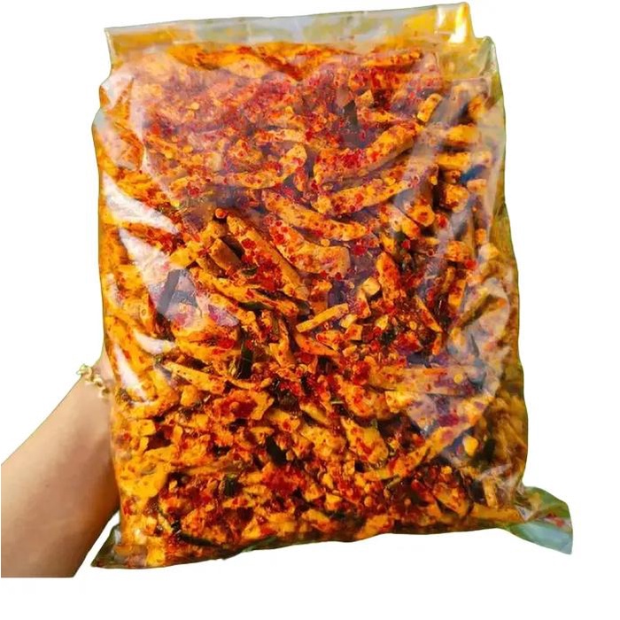 

RS559 [Beli Lokal] BASRENG Baso goreng Pedas daun jeruk 1kg cemilan instan Food Snacks BIG SALE