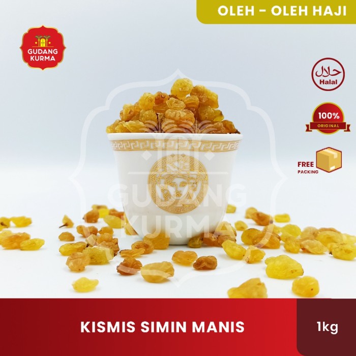 

PROMO SPECIAL Kismis Simin Manis Kismis Kecil 1kg Anggur Kering Oleh Oleh Haji Umroh EG670