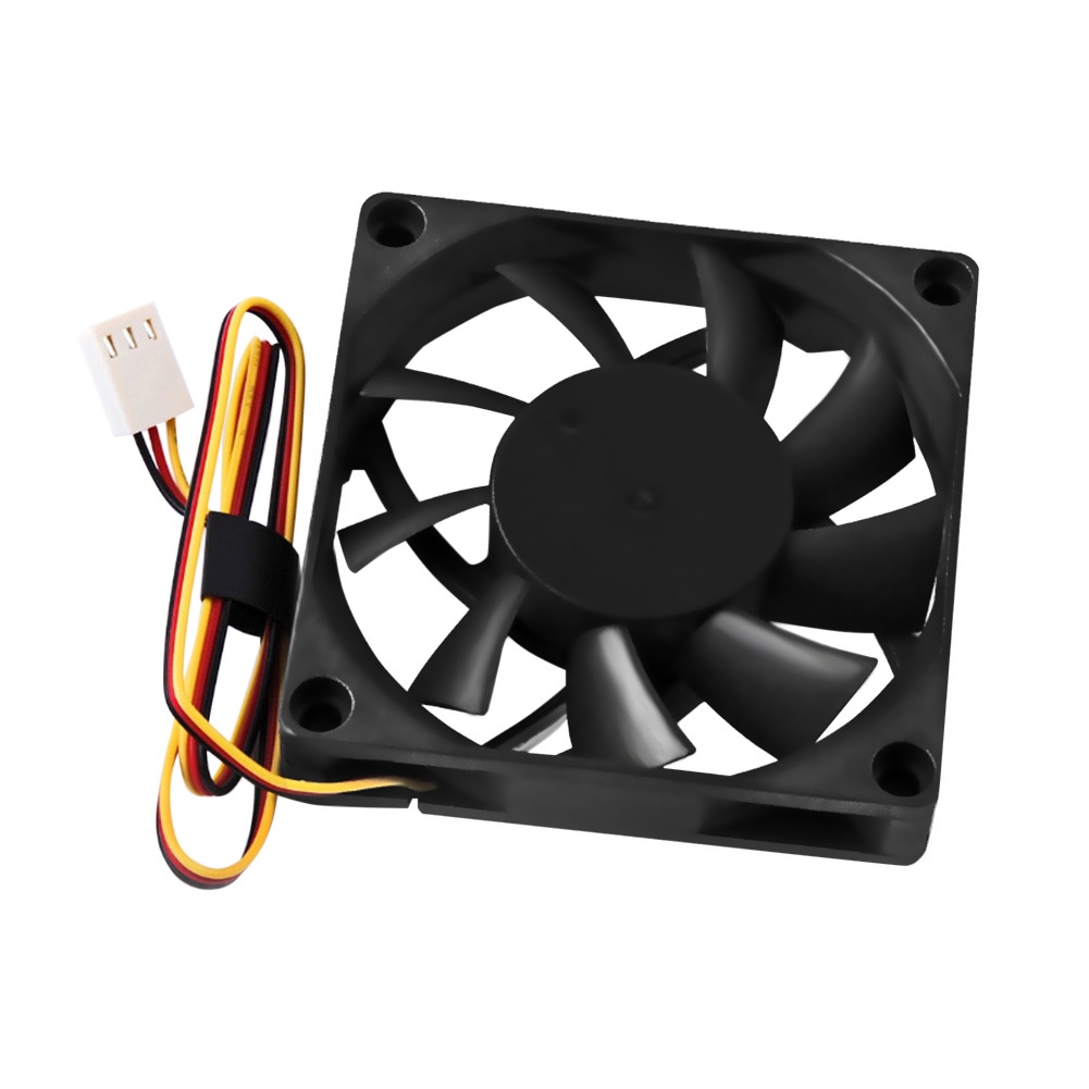 Quiet Radiator 70x70x15mm 12V Computer PC CPU Silent 3000RPM Cooling Fan