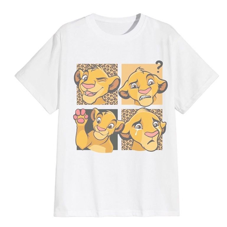 TOP Ossu Tshirt Cartoon Movie The Lion King - Baby Lion