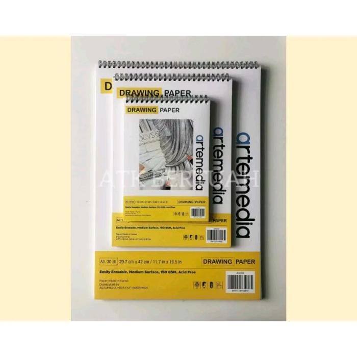 

TERBARU ARTEMEDIA WIRE RING DRAWING SKETCH BOOK BUKU GAMBAR SKETSA A3 A4 A5 BISA GOSEND!