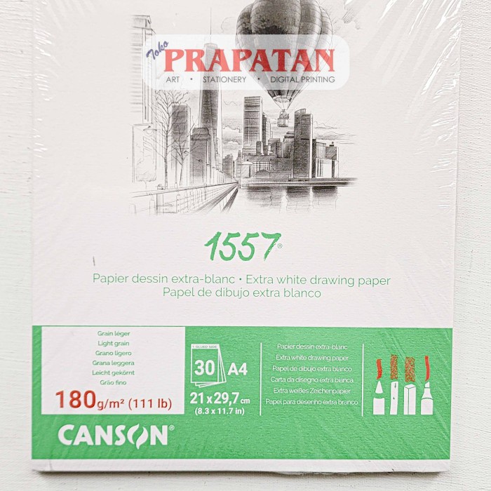 

TERBARU Canson Sketchbook 1557 Drawing Paper A4 180gsm Buku Gambar