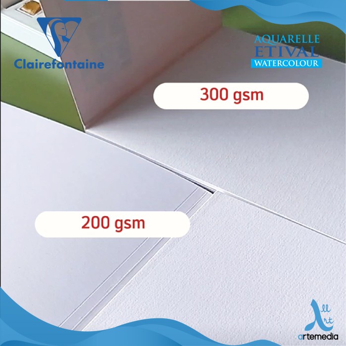 

TERBARU Kertas Cat Air Clairefontaine Etival A4 Cold Pressed Watercolor Pad PROMO!