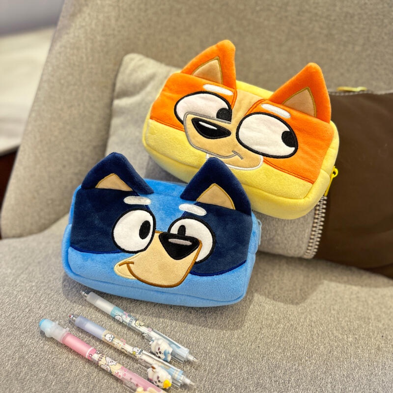 Bluey Backpack Crossbody Bag Bluey Pencil Bag Bingo Children'S Cartoon Dog Plush Small Bag School